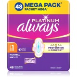 Always Platinum Normal Size 1 absorbante cu aripioare 48 buc