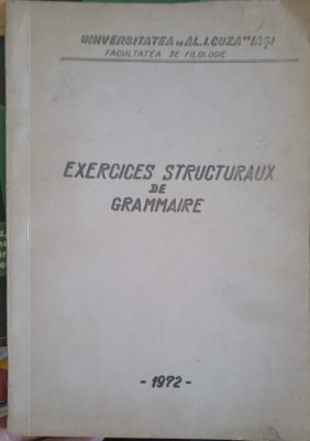 EXERCICES STRUCTURAUX DE GRAMMAIRE-COLECTIV-253378 foto
