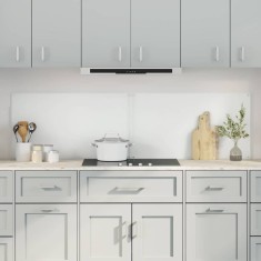 vidaXL Spate de bucătărie 2 pcs Transparent 90 x 50 cm 3415429