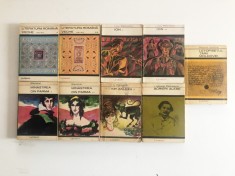 Colectie Lyceum - ed. Tineretului - 9 buc - Lit. romana veche 2 vol, Ion 2 vol, Manastirea din Parma 2 vol, Kir Ianulea, Scrieri alese, Letopisetul M