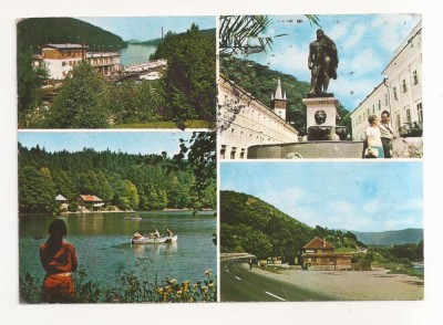 RF51 -Carte Postala- Valiug, Herculane, Anina, Piatra Scrisa, circulata 1976 foto