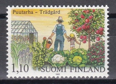 Finlanda 1982 - Grădini de legume, MNH foto