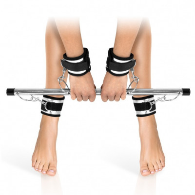 Sistem Imobilizare Fetish Tentation &amp;raquo;Spreader Bar Fetish Fantasies Series&amp;laquo; Argintiu foto