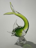 Peste din sticla de Murano, Italia, sfarsit de secol 20, inaltime - 26,5 cm
