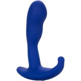 CALEXOTICS - ADMIRAL CURVED ANAL STIMULATOR &amp; VIBRATOR BLUE