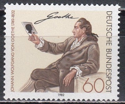 Germania 1982 - 150 de ani de la moartea lui Goethe, MNH foto