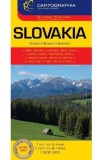Slovacia: Harta rutiera