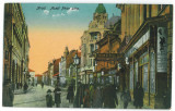 1424 - ARAD, street stores, Romania - old postcard - unused, Necirculata, Printata