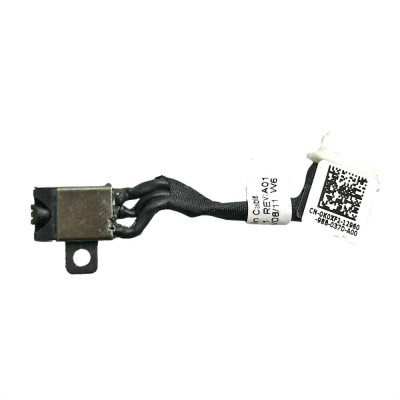 Mufa alimentare Laptop, Dell, Vostro 5490, P116G, P116G001, 0K0XF2, K0XF2, 450.0HG03.0011, Mantis 14N DC In Cable, 3.5cm foto