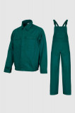 Costum De Lucru Verde Unisex Bumbac 260g Mex - L