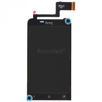 Modul de afișare HTC One V T320e, ansamblu digitizor piesă de schimb neagră 60H00673-00P foto