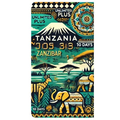 eSIM Tanzania, Unlimited Plus, 10 Days foto