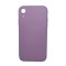 Husa silicon soft-touch compatibila cu Apple IPhone XR, Mov lila