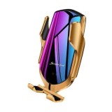 Cumpara ieftin Suport telefon auto LuxGold cu incarcare wireless, smart sensor, fast charge