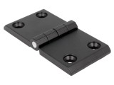 Balama neagră din aliaj aluminiu și zinc, 120mm x 60mm