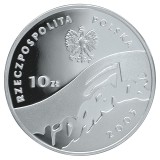 Polonia 10 zloti 2005,Solidarity Trade Union 25th ,14,14 g Argint .925 Proof
