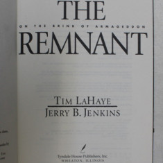 THE REMNANT - ON THE BRINK OF ARMAGEDDON by TIM LAHAYE and JERRY B. JENKINS , 2002