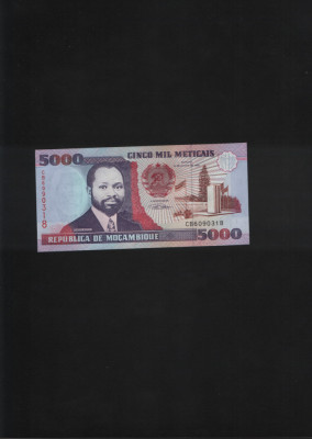 Mozambic Mozambique 5000 meticais 1991 seria6090318 unc foto