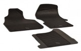 Covorase Auto Cauciuc VW Crafter (2006-) Gri Carbon, Set Complet Fata+Spate, Bordura Inalta, Anti-Alunecare, Impermeabile