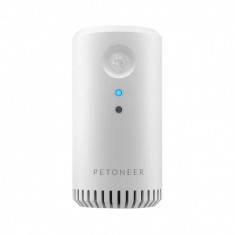 Purificator de aer smart PETONEER Odor Eliminator pentru animale, Detectare IR, Baterie 2200 mAh, Micro USB, Alb foto