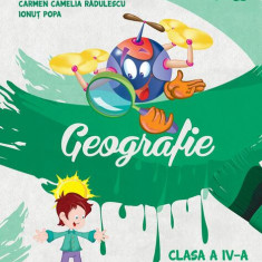 Geografie. Manual Clasa a IV-a Semestrul I (+CD) - Paperback - Carmen Camelia Rădulescu, Ionuţ Popa - Art Klett