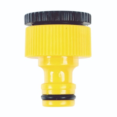 Conector furtun, cu robinet, ABS, diametru 1/2&amp;quot; - 3/4&amp;quot; foto