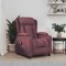 vidaXL Fotoliu de masaj rabatabil, violet, material textil