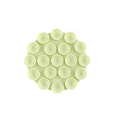 Suport cu Ventuze pentru Telefon, Rotund - Techsuit (SG-CUP) - Green foto
