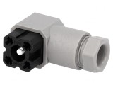 Conector dreptunghiular 4 pini mufă mamă IP65