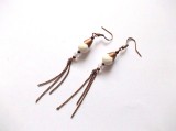 cercei coral alb si accesorii cupru 36846