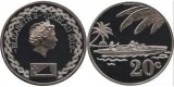 Tokelau 2012 - 20 cents UNC