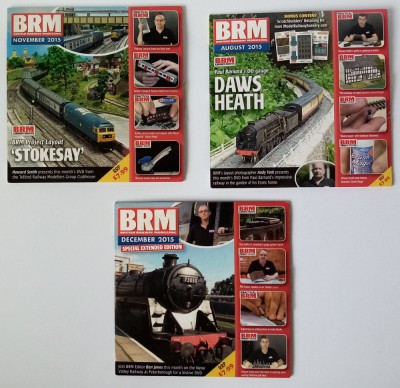 BRM British Raiway Modellin 3 DVD machete feroviare trenulete hobby diorama D6 foto