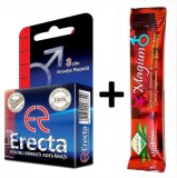 Cumpara ieftin Pachet 1 Erecta + 1 Magiun Afrodisiac Themra &ndash; Plic 12g &ndash; Energie Naturala pentru Potenta si Libido