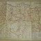harta turistica olt - timis - anii &#039;60 -&#039;70 - dimensiuni 51 / 39 cm