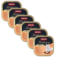 Animonda Vom Feinsten Mild Menue - Curcan ?i somon 6 x 100 g foto