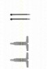 Set accesorii, placute frana MERCEDES C-CLASS (W202) (1993 - 2000) TRISCAN 8105 231583