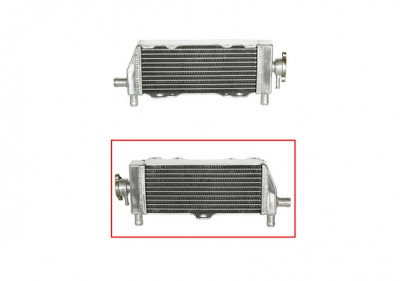 Radiator dreapta Yamaha YZ 250 97- 01 cu capacitate marita foto