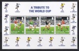 Gibraltar 1998 - Cupa Mondială de fotbal - Franța, Colita, MNH, Nestampilat