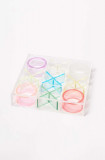 SunnyLife joc Lucite Tic Tac Toe Aurora