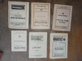 LOT 6 PROGRAME CINEMATOGRAFE * FILME, CCA 1940-1946 **** 2