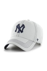47 brand sapca MLB New York Yankees culoarea gri, cu imprimeu, BCPTN-CONCU17GWS-GY15