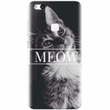 Husa silicon pentru Huawei P10 Lite, Meow Cute Cat