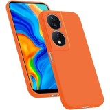 Husa Soft Touch, slim, ALC Mobile, anti soc, compatibila cu Honor 90, Portocaliu Tpu