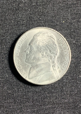 Moneda five cents 2003 USA foto