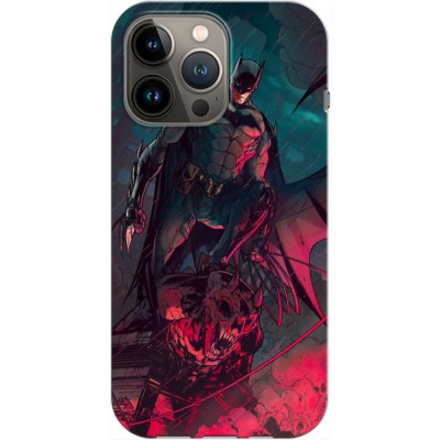 Husa compatibila cu Apple iPhone 14 Plus model Dark Night Rising, Silicon, TPU, Viceversa foto