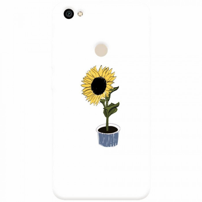 Husa silicon pentru Xiaomi Redmi Note 5A, Sun Flower