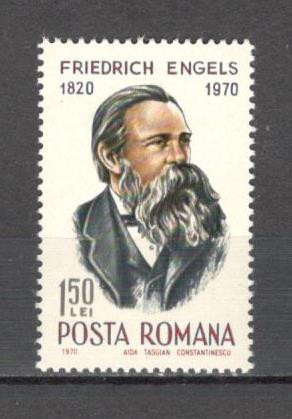 Romania.1970 150 ani nastere F.Engels ZR.366