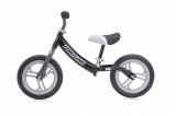 Bicicleta de echilibru Fortuna 2-5 ani grey black, Lorelli