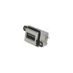 Conector USB A, in&#351;urubare, pt. montare pe panou, AMPHENOL - MUSBR-A511-30