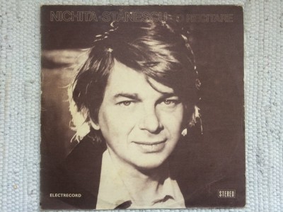 nichita stanescu o recitare dialog interviu poezie 1981 album disc vinyl lp ST EXE 01771 NM foto